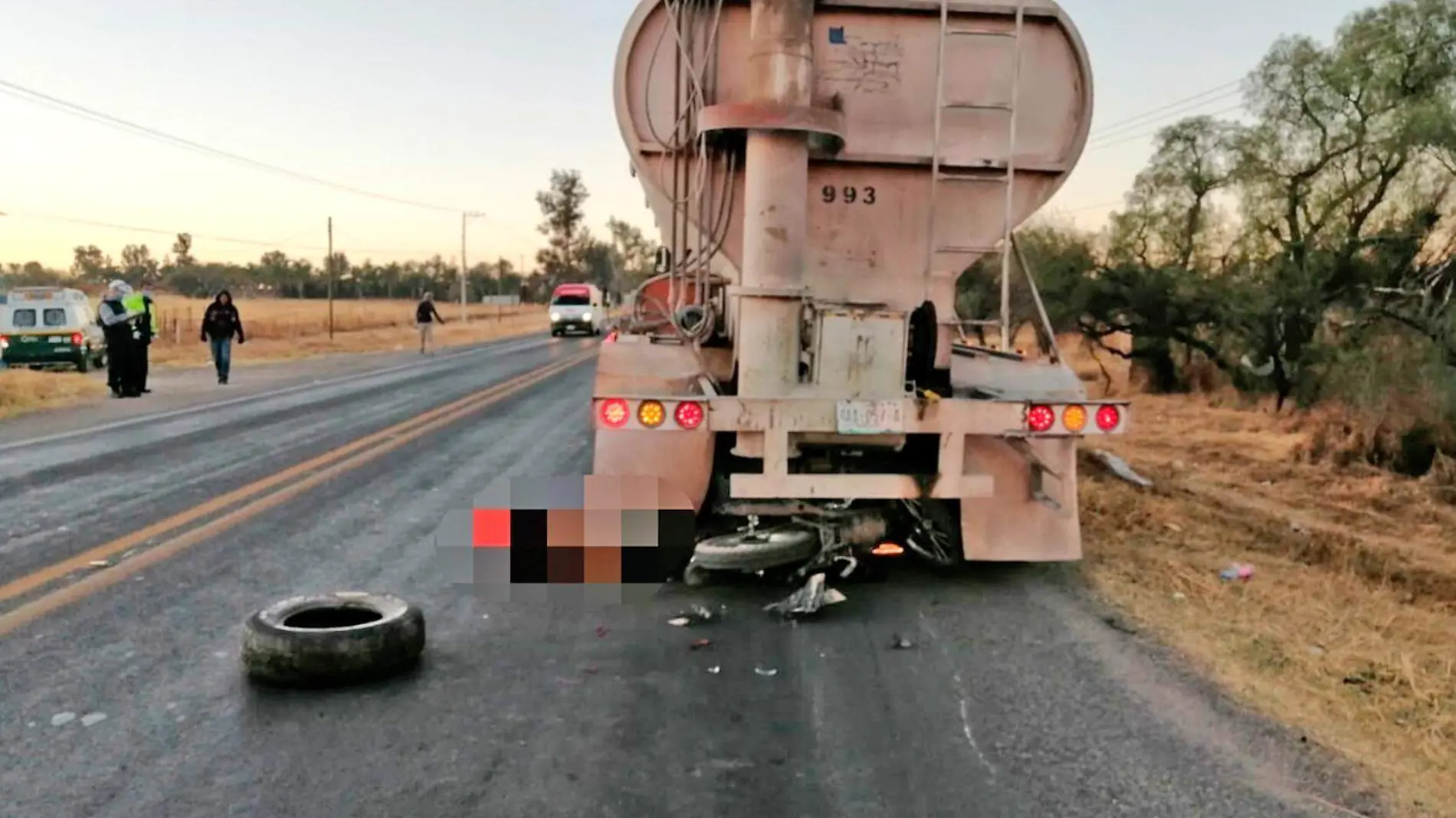 fallece motociclista en san pancho